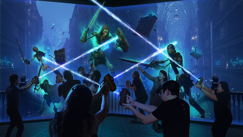 A bespoke experience that combines a theme park and resort experience into one.