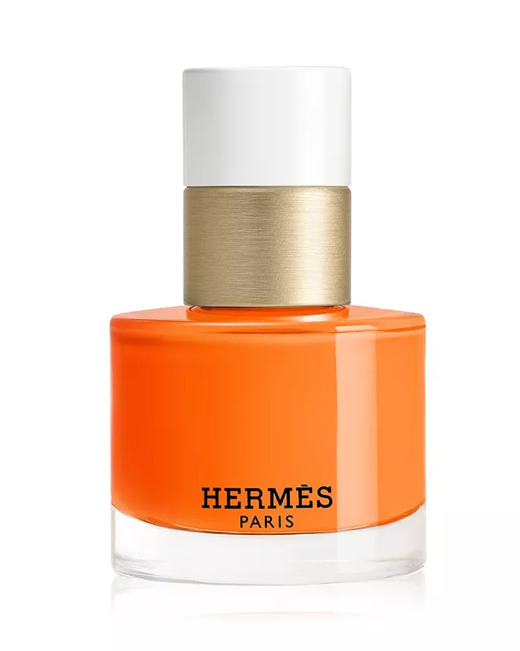 HERMÈS Les Mains Hermes, Nail Enamel Orange Boîte