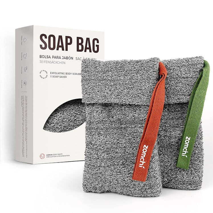 ZOMCHI Soap Bar Bags (2-Pieces)