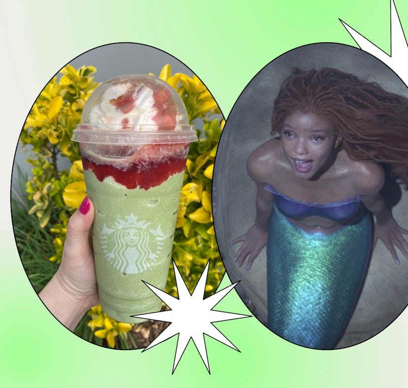 Starbucks' secret menu has a 'The Little Mermaid' Frappuccino inspired by Disney's Ariel.