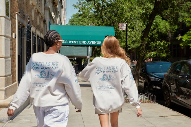 Kin x Mayfair Group Angels Crewneck