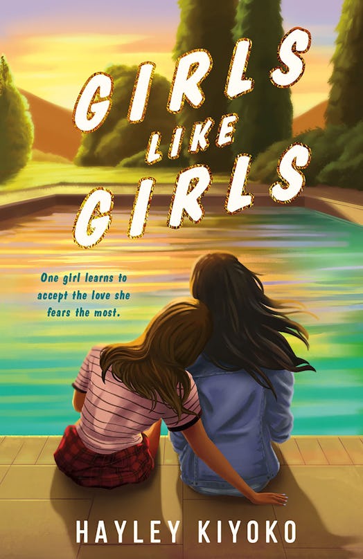 The book cover art for Hayley Kiyoko’s debut novel, ‘Girls Like Girls’