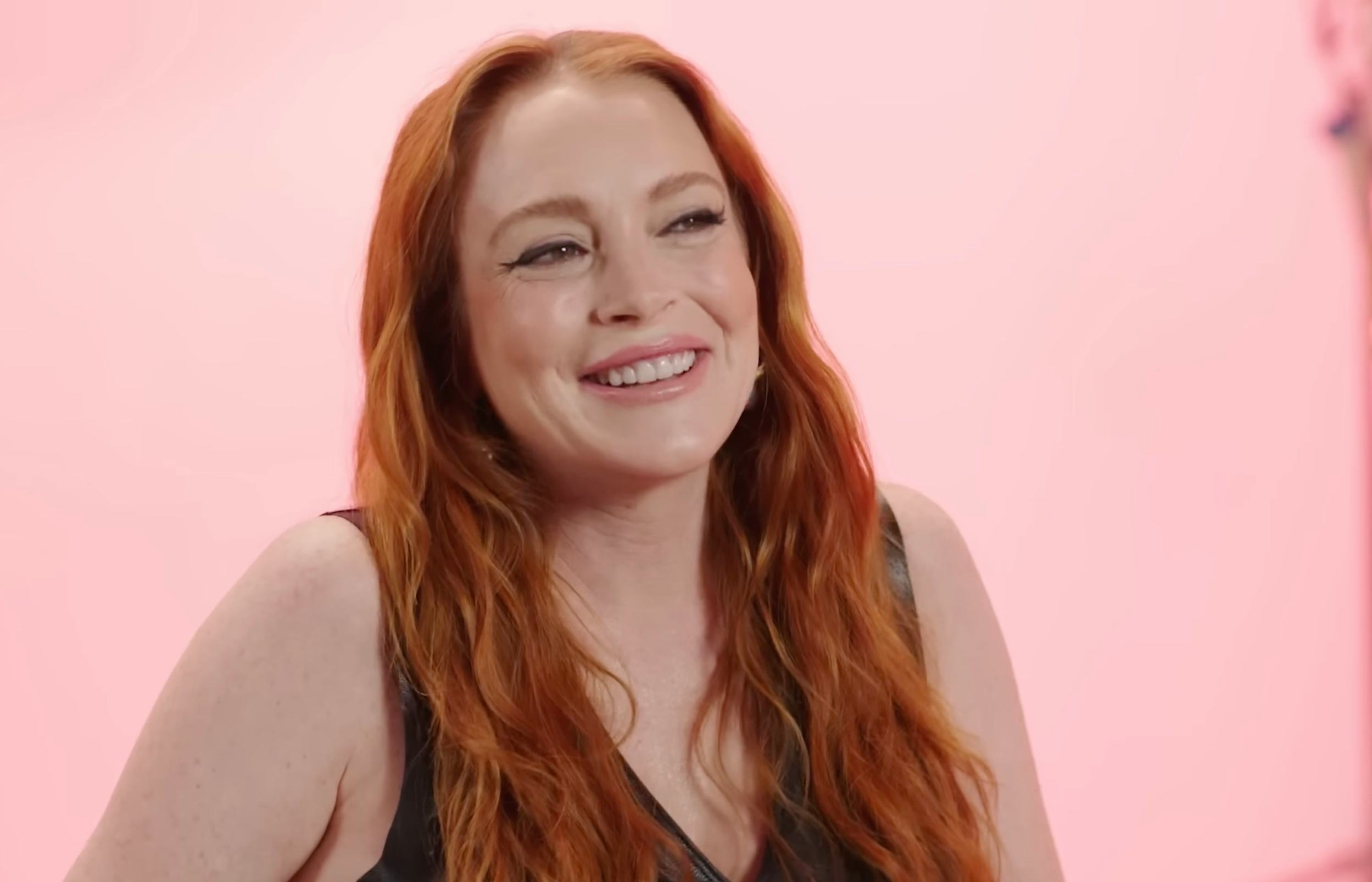 Lindsay Lohan appeared on the cover of Allure. 