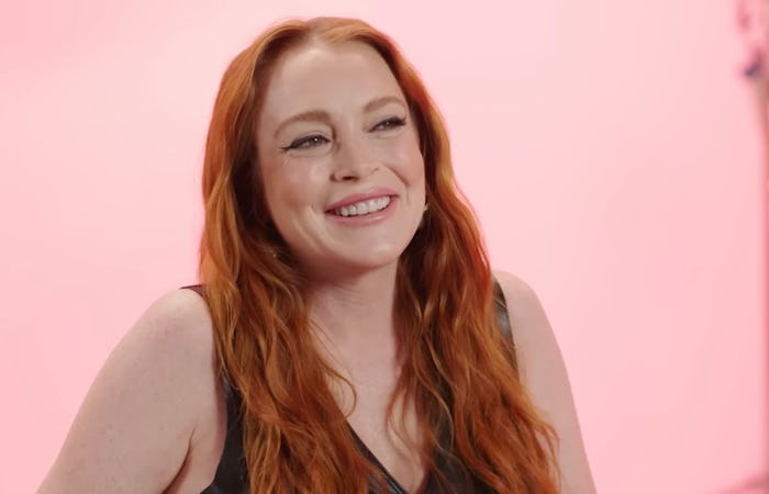 Lindsay Lohan appeared on the cover of Allure.