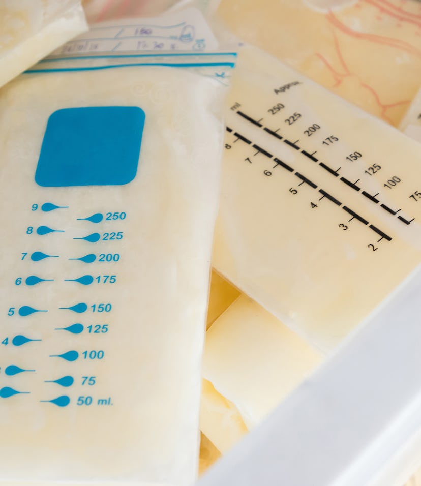 image of single use frozen breast milk bag in article ranking breast milk bags for storage