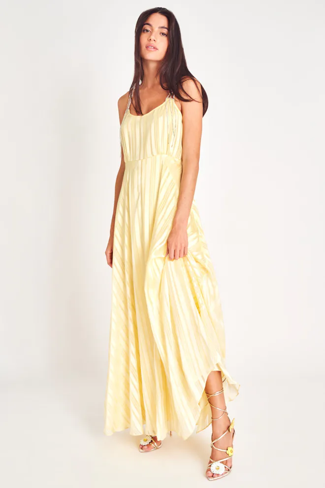 This Viral Yellow Tory Burch Dress From TikTok Is Summer's Hottest Look This Viral Yellow Tory Burch Dress From TikTok Is Summer's Hottest Look