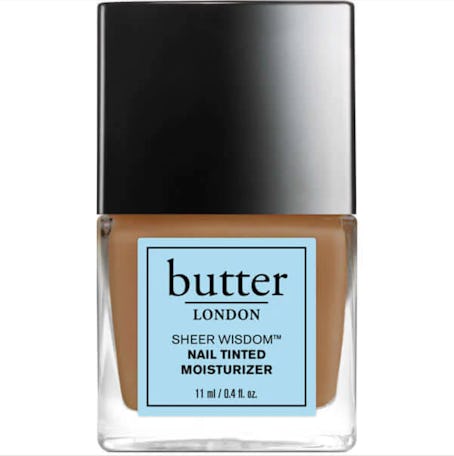 butter London Sheer Wisdom Tinted Nail Moisturizer - Tan