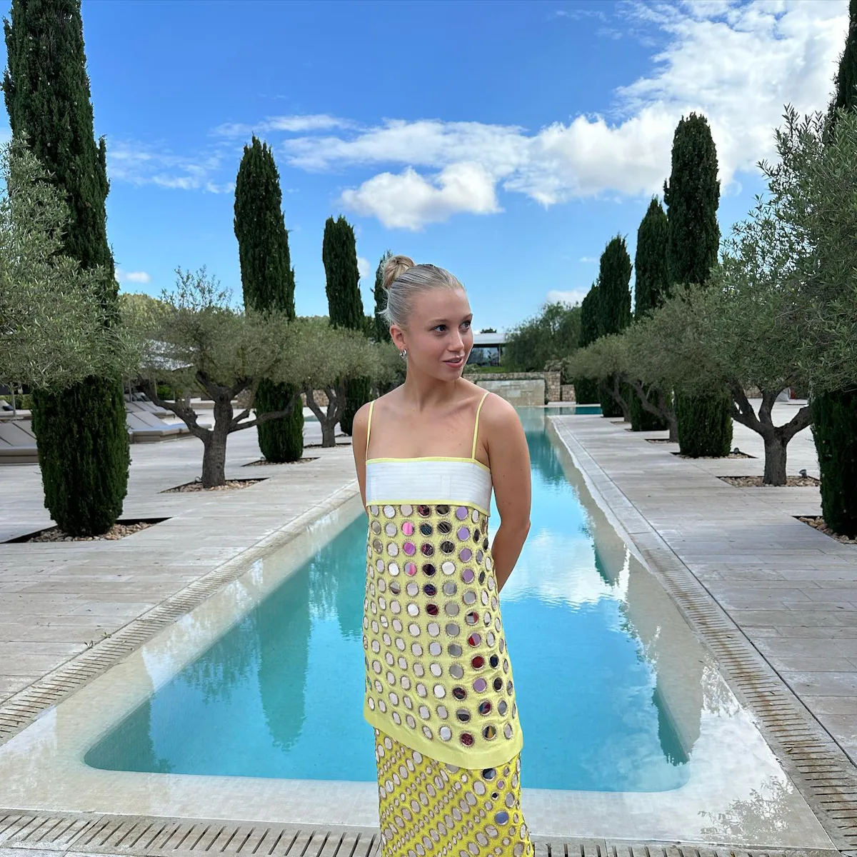This Viral Yellow Tory Burch Dress From TikTok Is Summer's Hottest Look This Viral Yellow Tory Burch Dress From TikTok Is Summer's Hottest Look