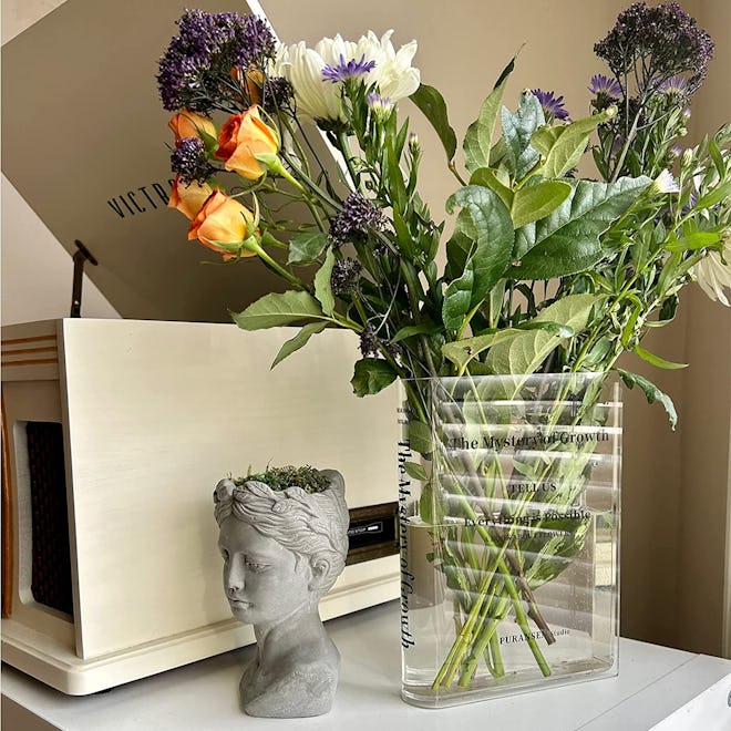 Puransen Book Vase for Flowers 
