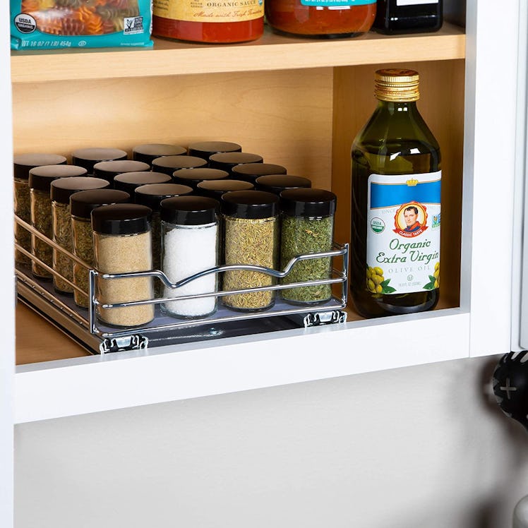 HOLDN’ STORAGE Pull Out Spice Rack Organizer