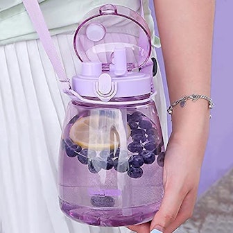 MOIOIBE Water Bottle with Straw