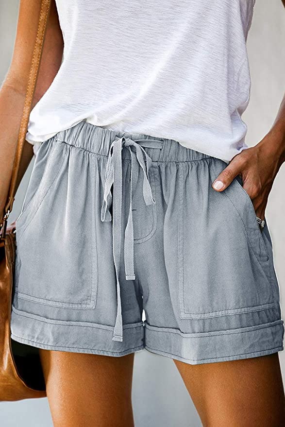 Mosucoirl Drawstring Shorts