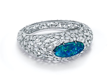Tiffany & Co. diamond and opal bracelet