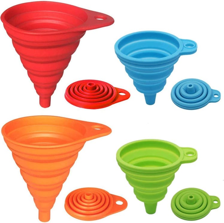 KongNai Kitchen Funnel Set (4-Pack)