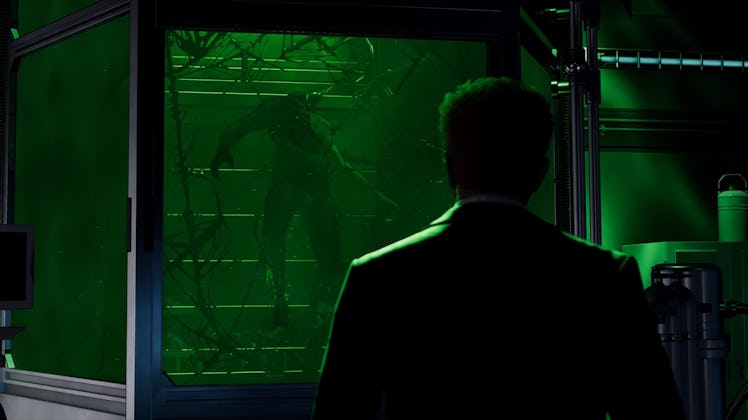 Marvel's Spider-Man post-credits scene Harry Osborn