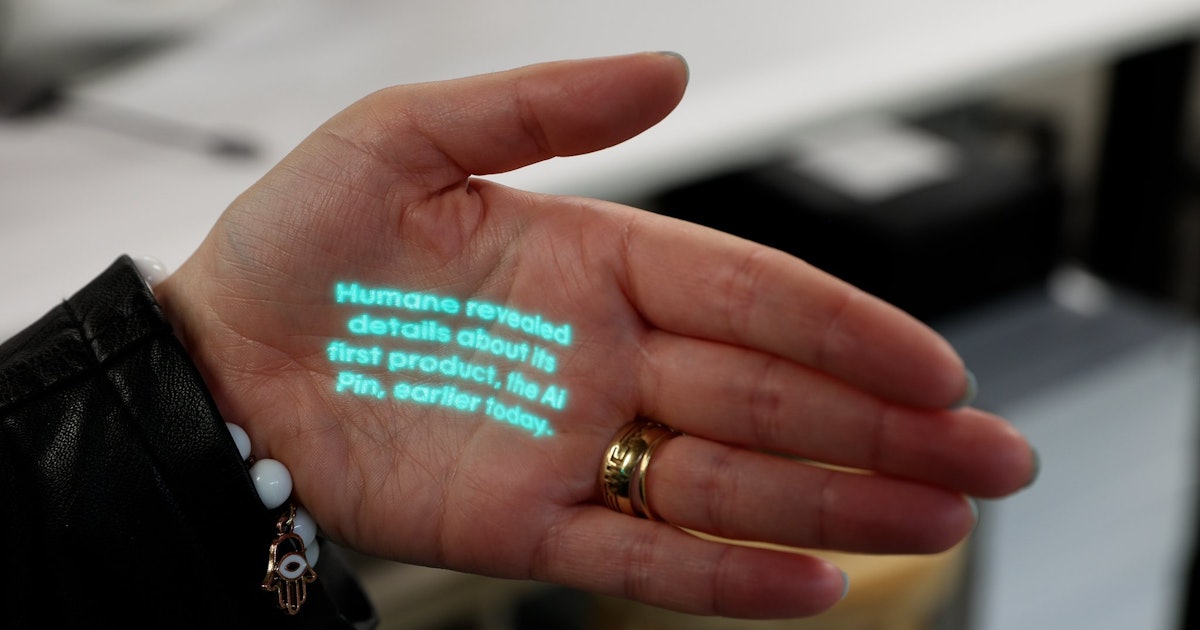 Humane s Wearable AI Projector Is Called AI Pin humane-s-wearable-ai-projector-is-called-ai-pin