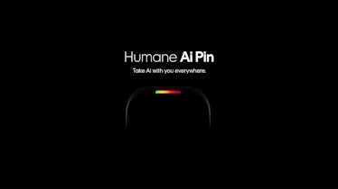 Humane Ai Pin official name announcement with device image teaser