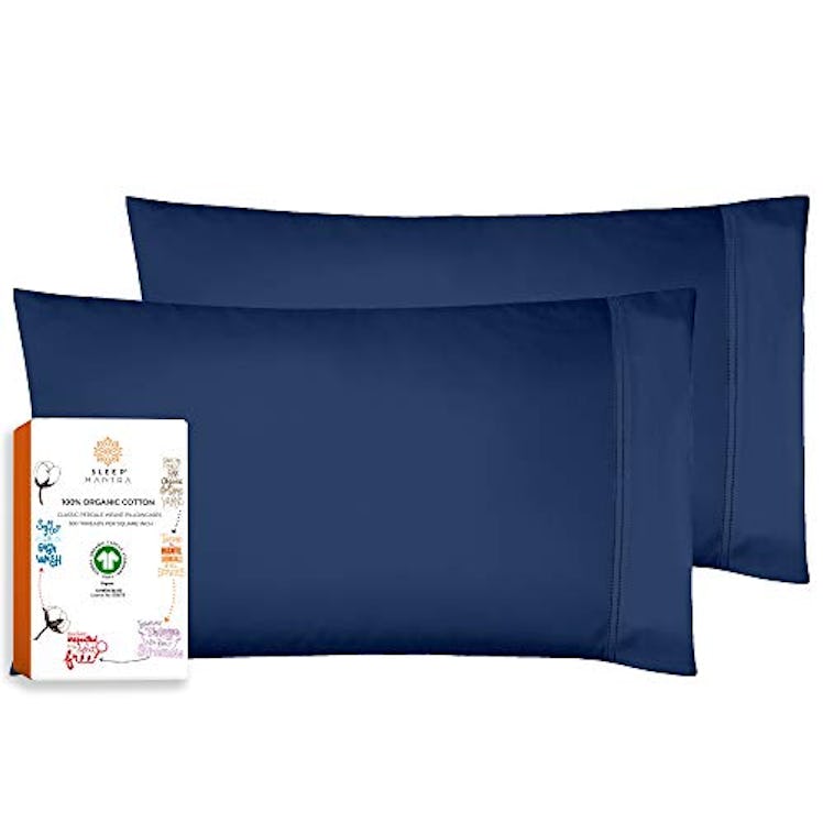 Sleep Mantra 100% Organic Cotton Pillowcases (2-Pack)