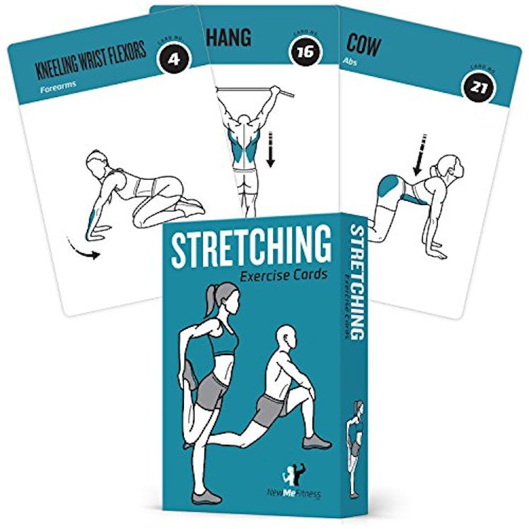 NewMe Fitness Stretching Workout Cards