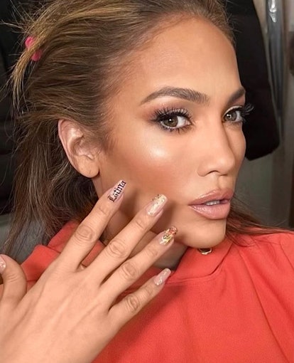 Jennifer Lopez Latina nails
