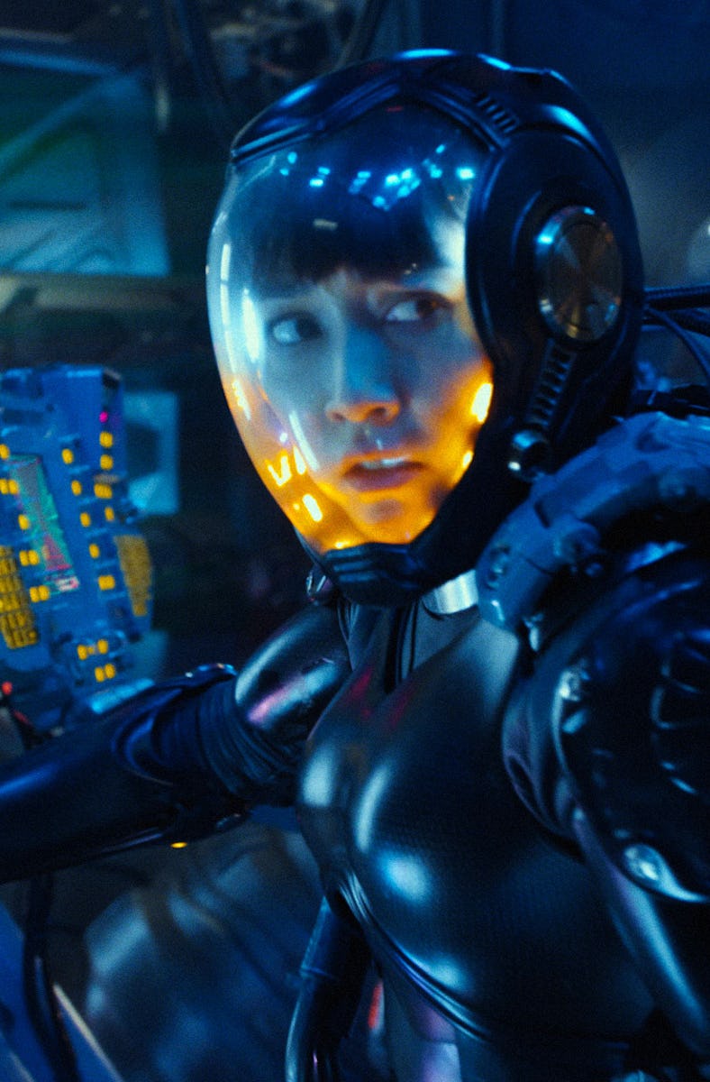 Rinko Kikuchi as Mako Mori in Pacific Rim