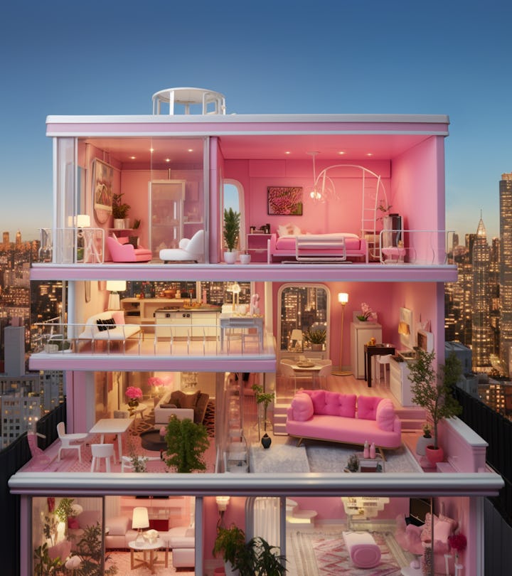 Barbie dreamhouse gingerbread discount house