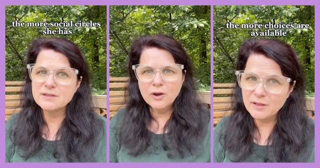 TikTok content creator and therapist — Dr. Kimberley Palmiotto — recommends balance, variety, and cr...