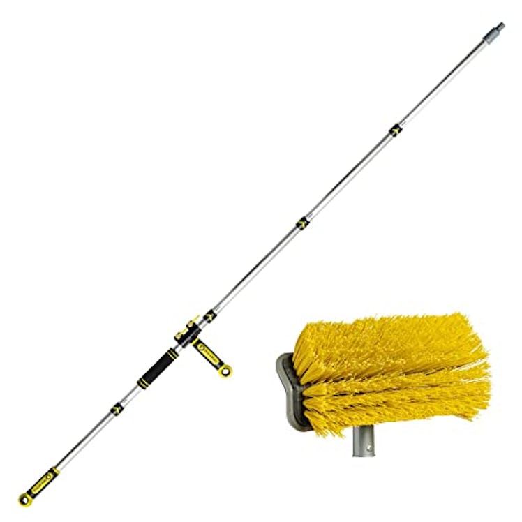 DOCAZOO DocaPole 11 Inch Hard Bristle Deck Brush