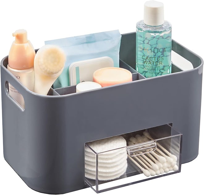 STORi Bliss 4-Compartment Plastic Vanity Organizer