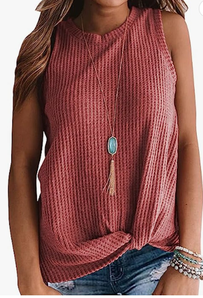 MIHOLL Waffle Knit Tank