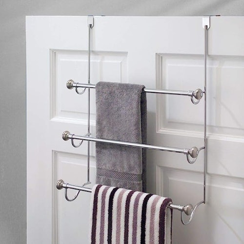 iDesign Over the Door Towel Rack