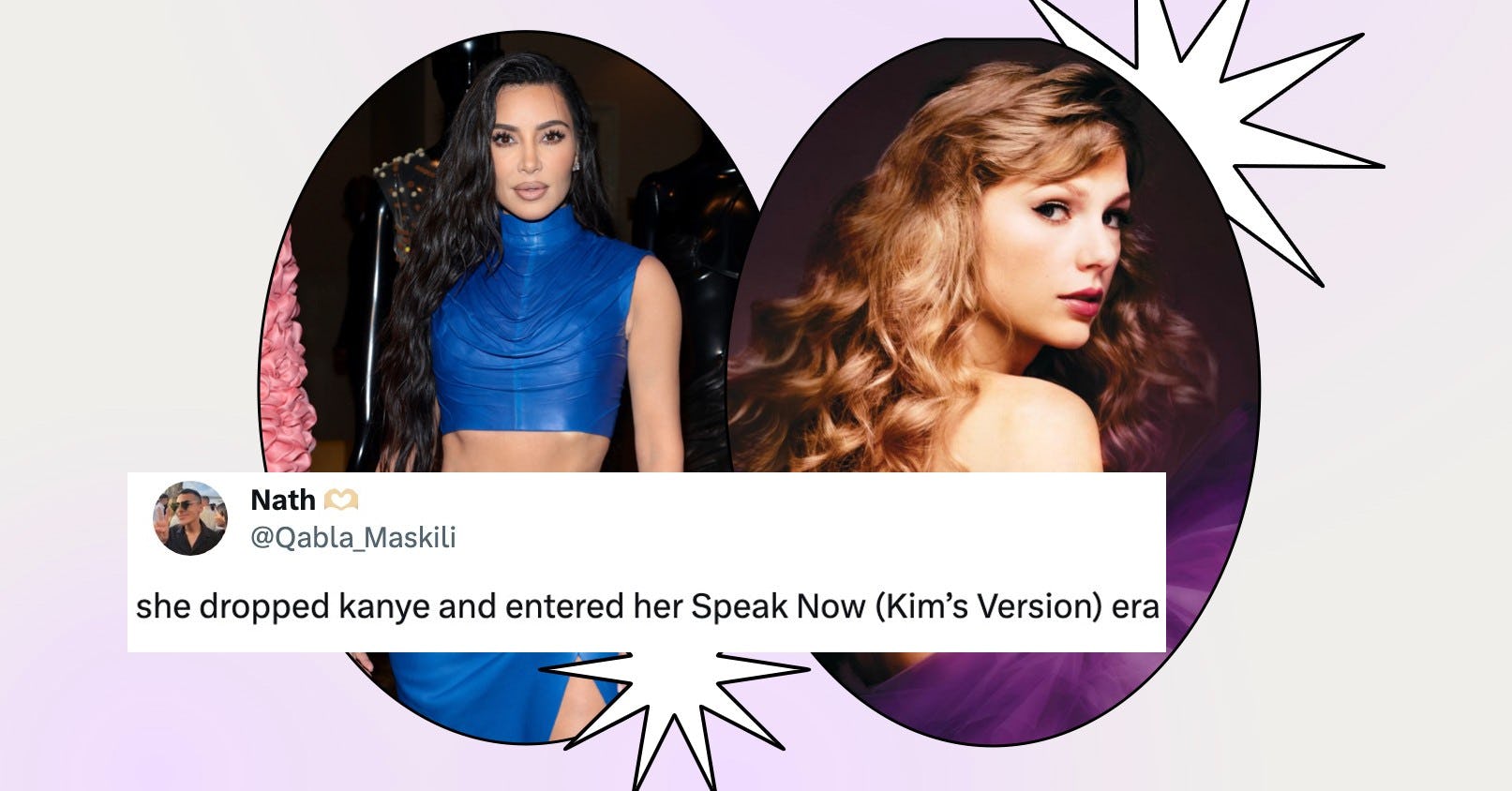 This Photo Of Kim Kardashian Has Taylor Swift Fans Screaming Speak Now   E6ff5b96 F0ea 4378 B83c 1ba4826fbb18 Elite Daily Socialshare Template 2023 25001 