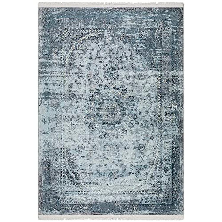 Ottomanson Machine Washable Area Rug