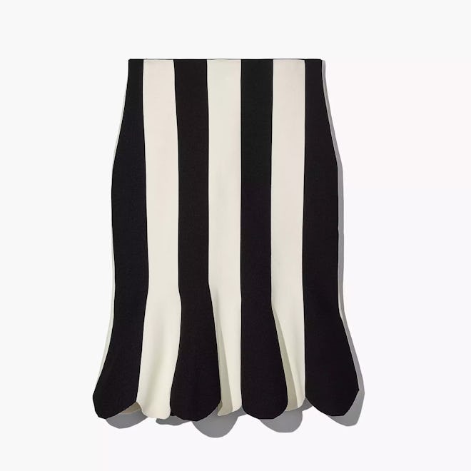 The Scuba Stripe Skirt
