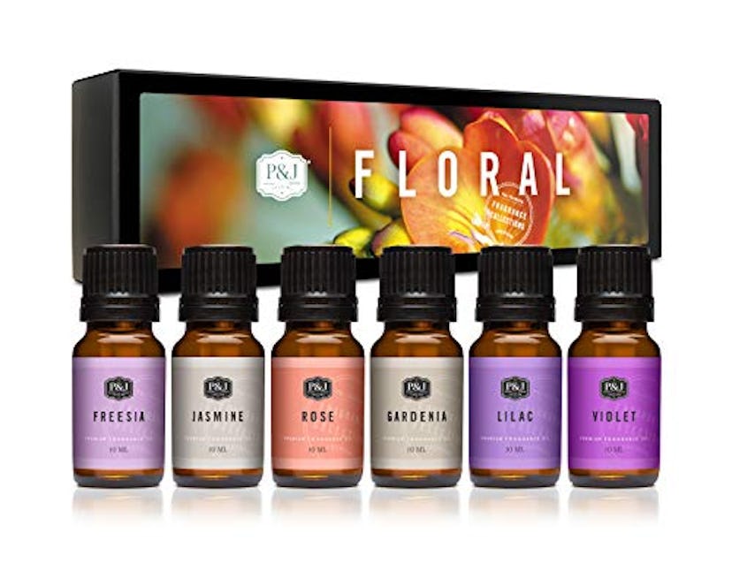 P&J Fragrance Oil Floral Set (6 Bottles)