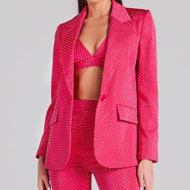 Kira Hot Pink Blazer