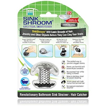 SinkShroom Ultra Revolutionary Bathroom Sink Drain Protector