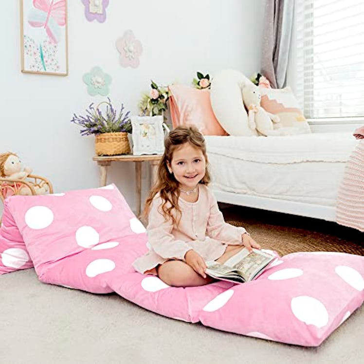 Butterfly Craze Floor Pillow Case