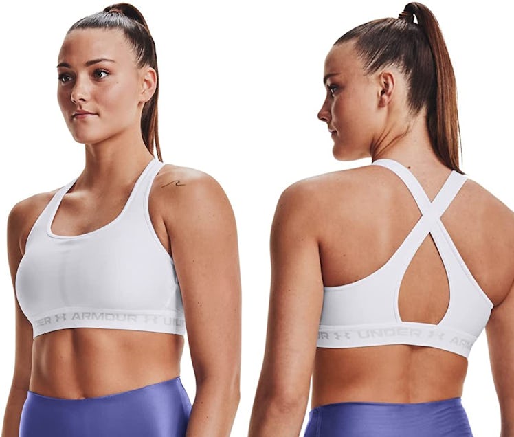 Under Armour Crossback Mid Impact Sports Bra