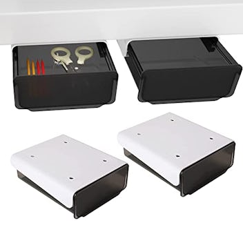 COZYWELL Under Desk Storage Drawer (2-Pack)