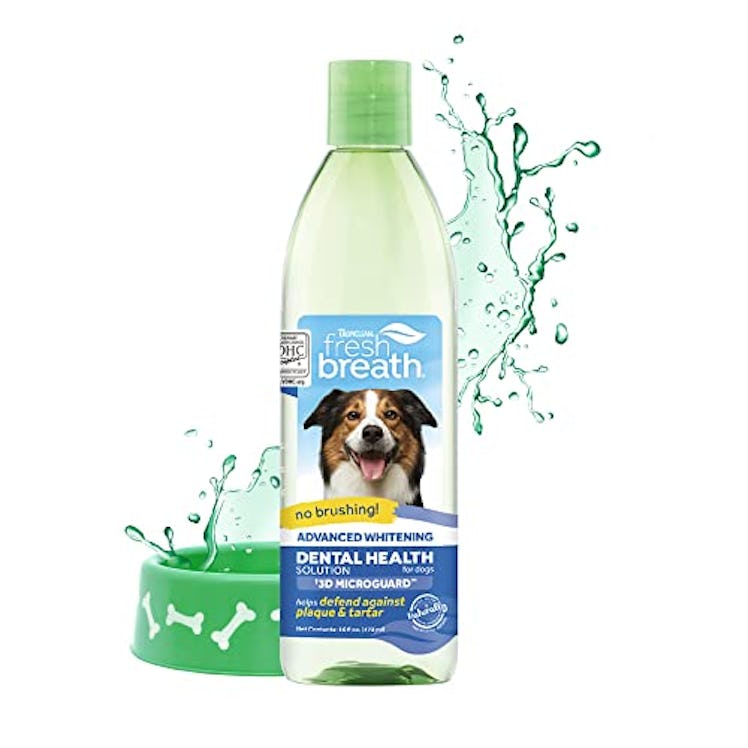 TropiClean Advanced Whitening Dog Oral Care Water