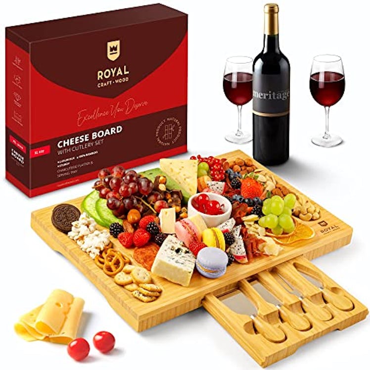 ROYAL CRAFT WOOD Bamboo Charcuterie Board