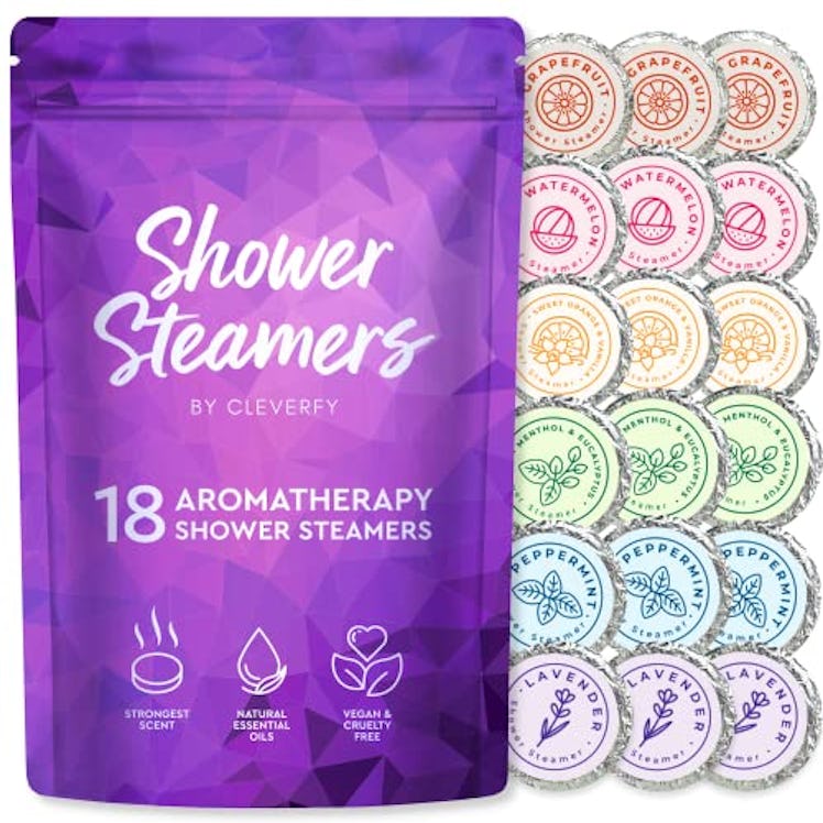Cleverfy Shower Steamers Aromatherapy (18 Pack)