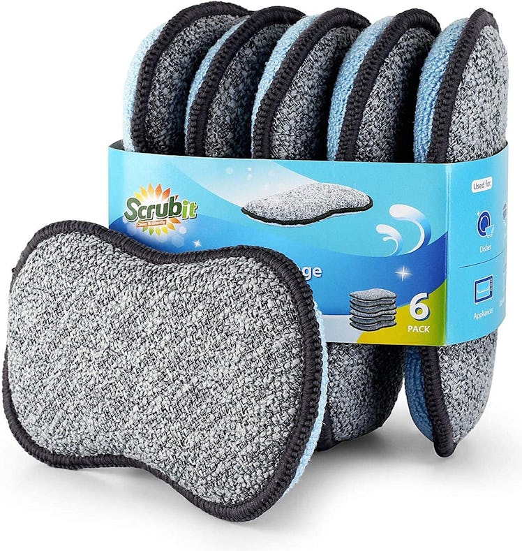 SCRUBIT Multi-Purpose Sponges (6-Pack)