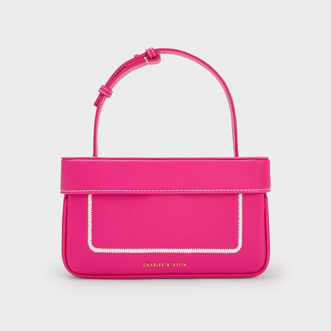 Astra Contrast Trim Boxy Bag
