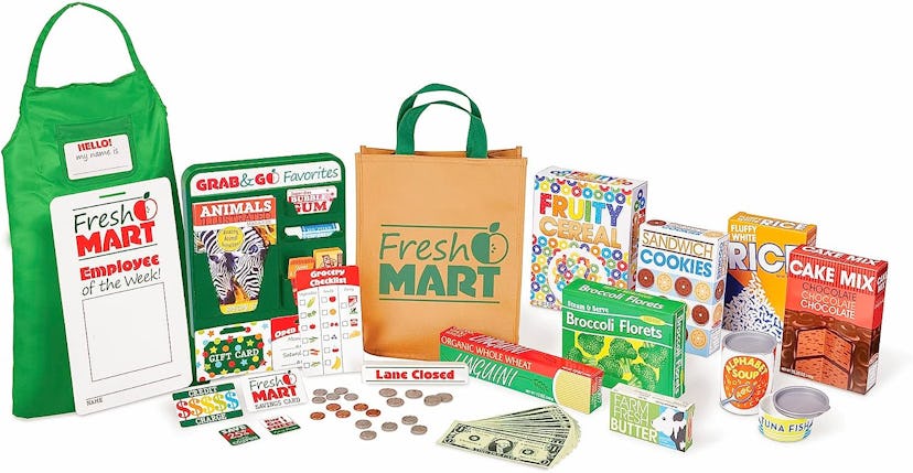 Melissa & Doug Fresh Mart Grocery Store Play Food