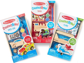 Melissa & Doug Decorate-Your-Own Wooden Craft Kits Set