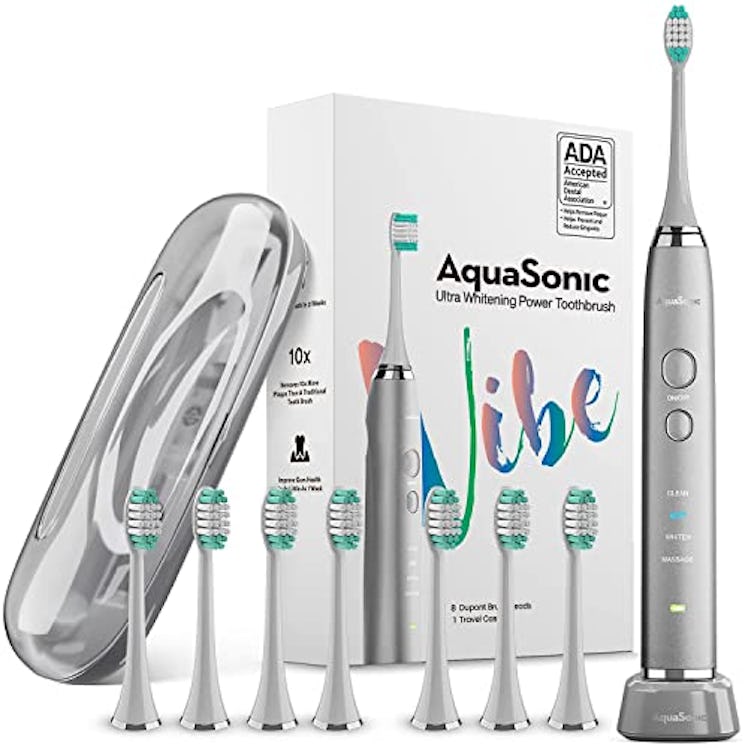 Aquasonic Vibe Series Ultra Whitening Toothbrush