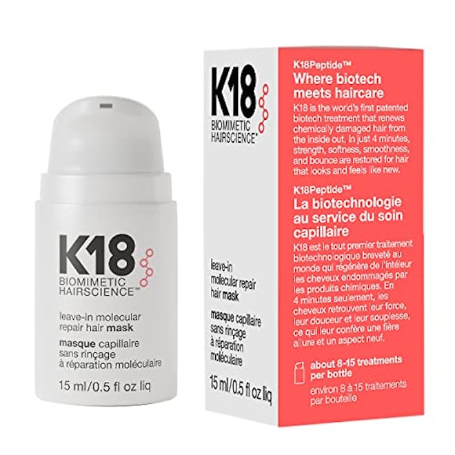 K18 Biomimetic Hairscience Mini Leave-In Molecular Repair Hair Mask