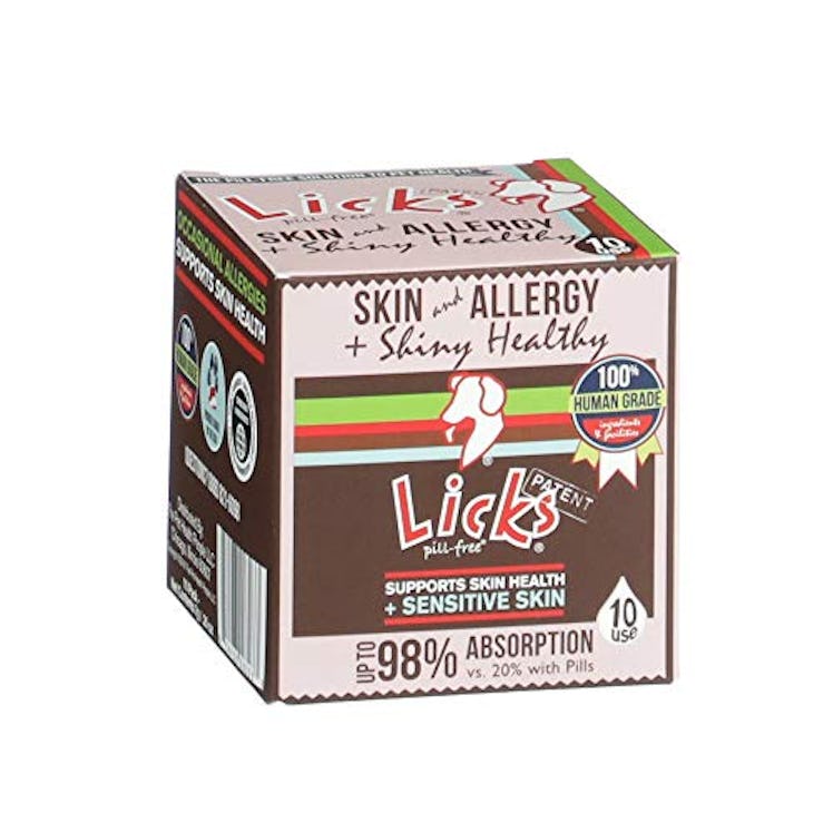 Licks Pill-Free Dog Skin and Allergy - Omega 3 Dog Allergy Relief